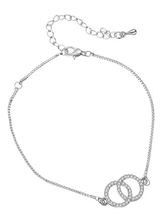 Crystal Charm Anklet 
