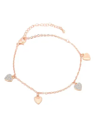 Crystal Charm Anklet 