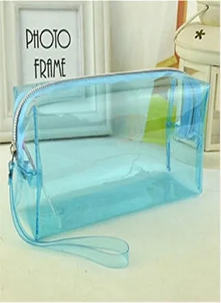 Transparent Stationery Bag Stationery PVC Pens Storage Case Pencil Case Pen Holder Bag Cosmetic Bag 