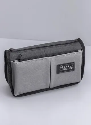 Pen Bag Extended Canvas Pen Bag School Large Capacity Pen Bag Boy Pen Bag Simple Pen Bag Student Stationery Bag Large Pen Bag 