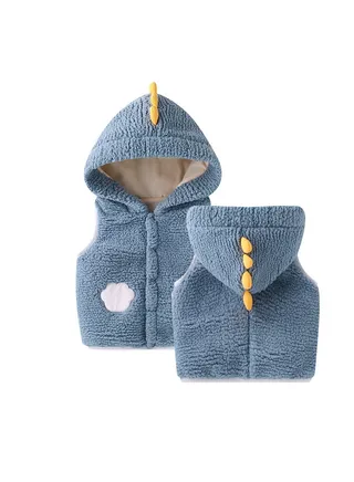 Autumn And Winter Imitation Lamb Plush Vest For Children's Vest 