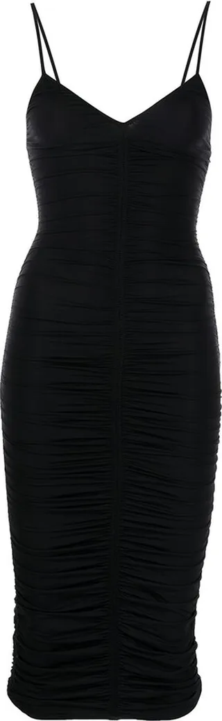 Ruched Slip Dress