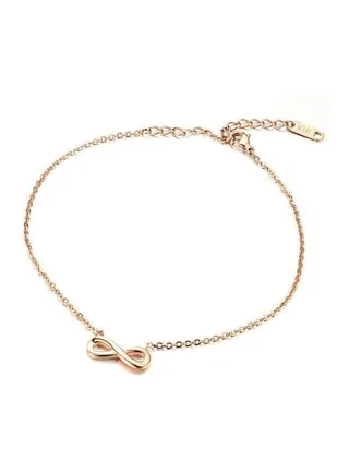 Rose Gold Plated Korean Style Anklet 