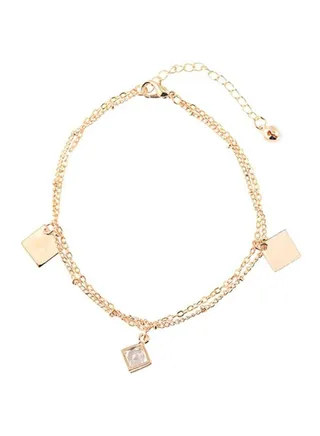 Multilayer Alloy Anklet 