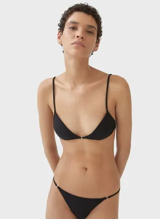 High Leg Bikini Top 