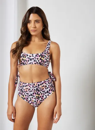Leopard Print Bikini Multi 