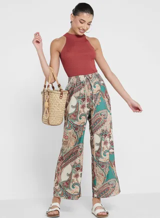 Printed Pants