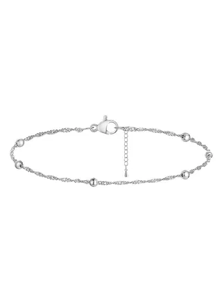 Silver Anklet For Women 