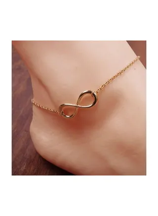 Golden Infinity Anklet 