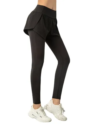2-In-1 Sports Pants Black 