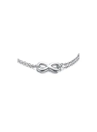 Infinity Anklet- Silver 