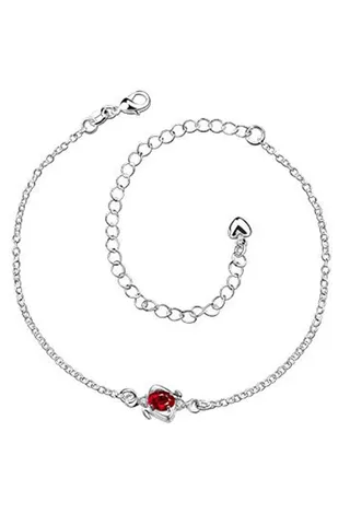 Beautiful Ankle Bracelets Initial Diamond Anklets For Women Spa007C 