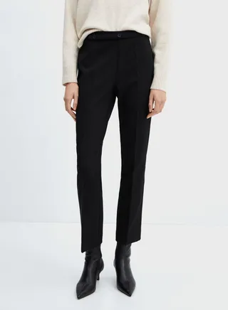 Flared High Waist Pants 