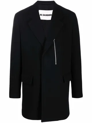 Zip-Pocket Coat