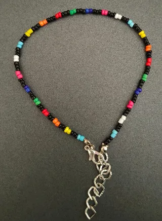 EvancyStore Handmade Anklet Black and Colors women's accessories 