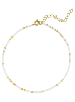 Multi Color Beaded Anklet ( Model GL007) 
