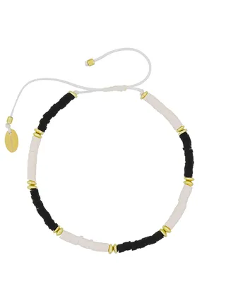 Paradise Surfer Anklet Multi 19Cm Gold Plated 