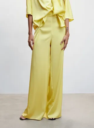 Flared High Waist Pants 