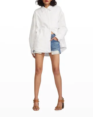 Jagger Quilted Nylon Shacket