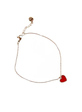 Heart Designed Anklet 