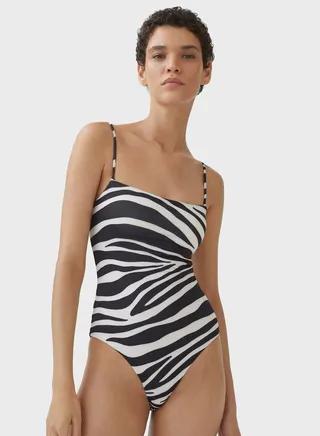Square Neck Swimsuit 