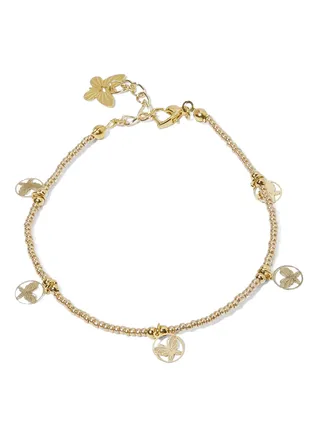Butterflies Hanging Anklet 