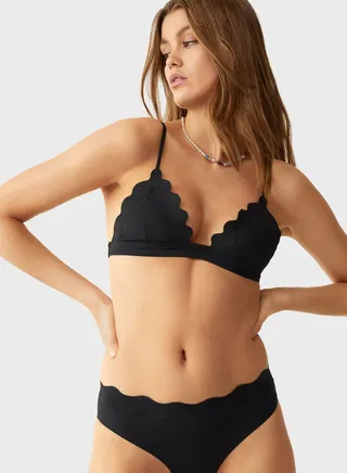 Lace Detail Bikini Top 