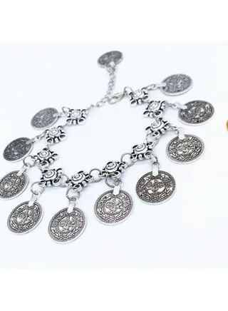 Tassel Coin Anklet 
