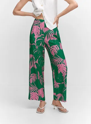 Floral Printed Pants 