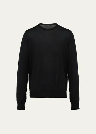 Men's Soft Cashmere Crew Sweater