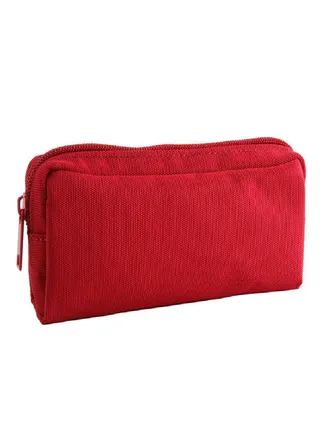 Pencil Case Black Stationery Trousse Scolaire Pouch School Supplies Solid Color Pencilcase Cases 