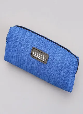 Oxford Large Pencil Case Large-capacity Dirt-resistant Pencil Bag Student Zipper Storage Bag Suitable for Teenage Boys and Girls School Students 