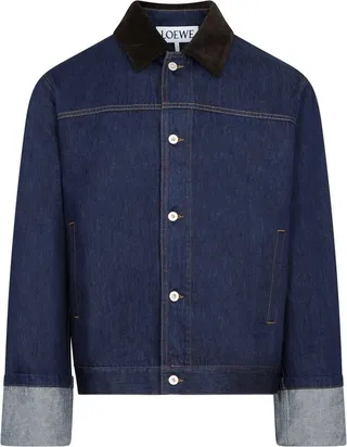 Loewe Fisherman Turn-Up Denim Jacket