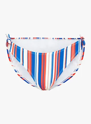 Striped Bikini Bottoms Multicolour 