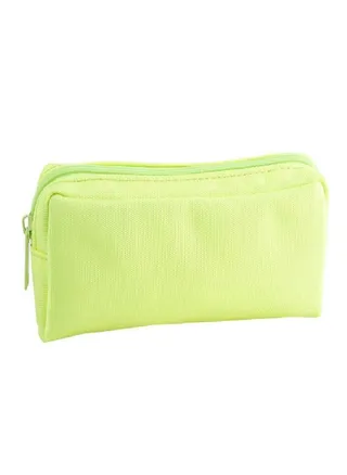 Pencil Case Black Stationery Trousse Scolaire Pouch School Supplies Solid Color Pencilcase Cases 