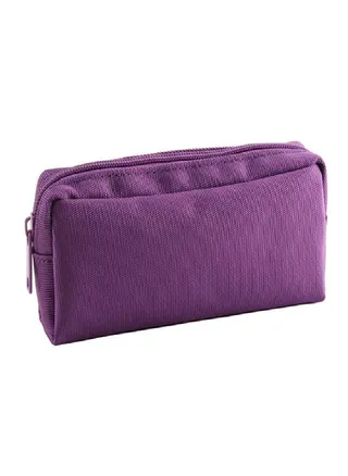 Pencil Case Black Stationery Trousse Scolaire Pouch School Supplies Solid Color Pencilcase Cases 