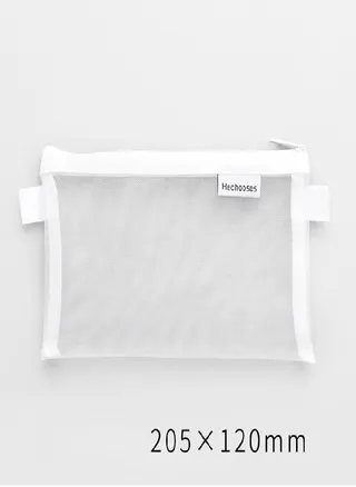 Transparent Mesh Pencil Case Storage Student Simple Pencil Bag Large Capacity Stationery Pencilcase 