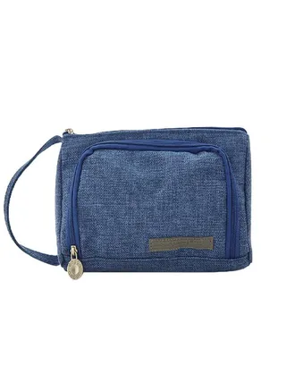 Sagit Canvas Large Capacity Pencil Case Multifunctional Zipper School Portable 