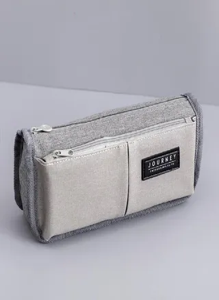 Pen Bag Extended Canvas Pen Bag School Large Capacity Pen Bag Boy Pen Bag Simple Pen Bag Student Stationery Bag Large Pen Bag 