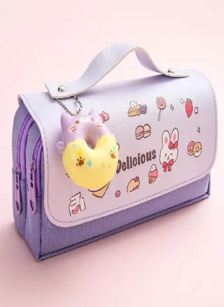 Multifunctional Large Capacity Decompression Pencil Case Cute Korean Stationery Cases Boys School Supplies Kawaii Pouch Bag Bags 