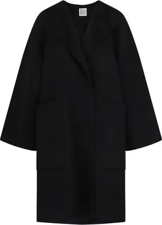 Doublé Wool Cape Coat