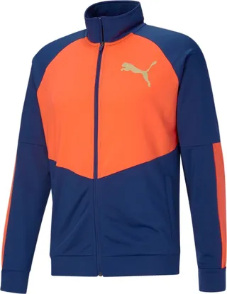 Puma Men's Contrast 2.0 Logo Track Jacket