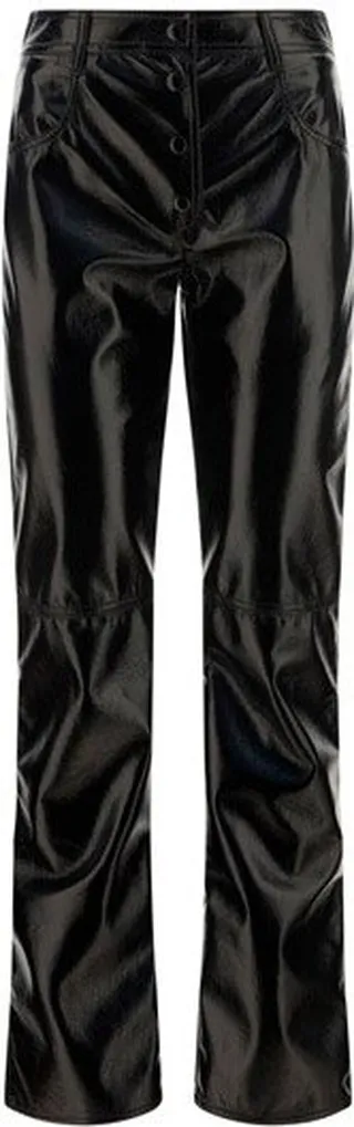 MSGM Straight-Fit High-Waisted Pants