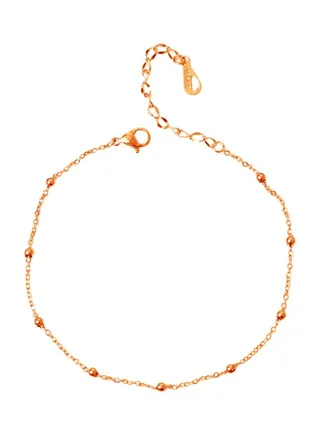 Alissa  Charm Beads Anklet 