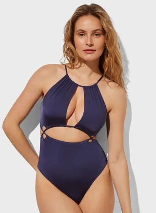 Halter Neck Swimsuit 