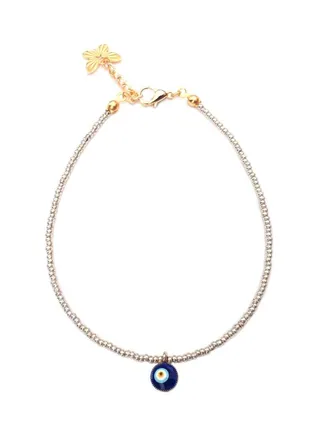 Evil Eye Beaded Anklet 