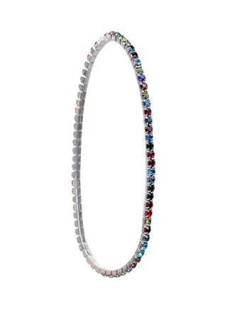 Single Row Stone Studded Anklet 