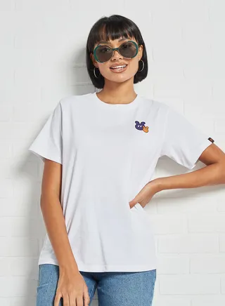 Logo Detail T-Shirt White 