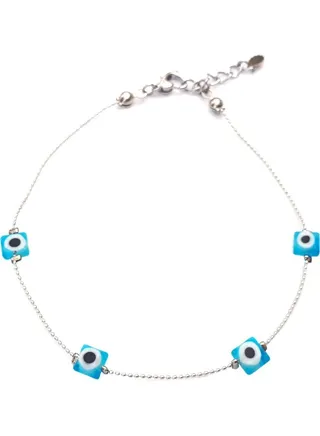 Long Size Evil Eye Anklet 