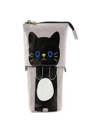 Sagit Sliding Pencil Case Box Unique Telescopic Pencil Bag Stationery Box Storage Bag 